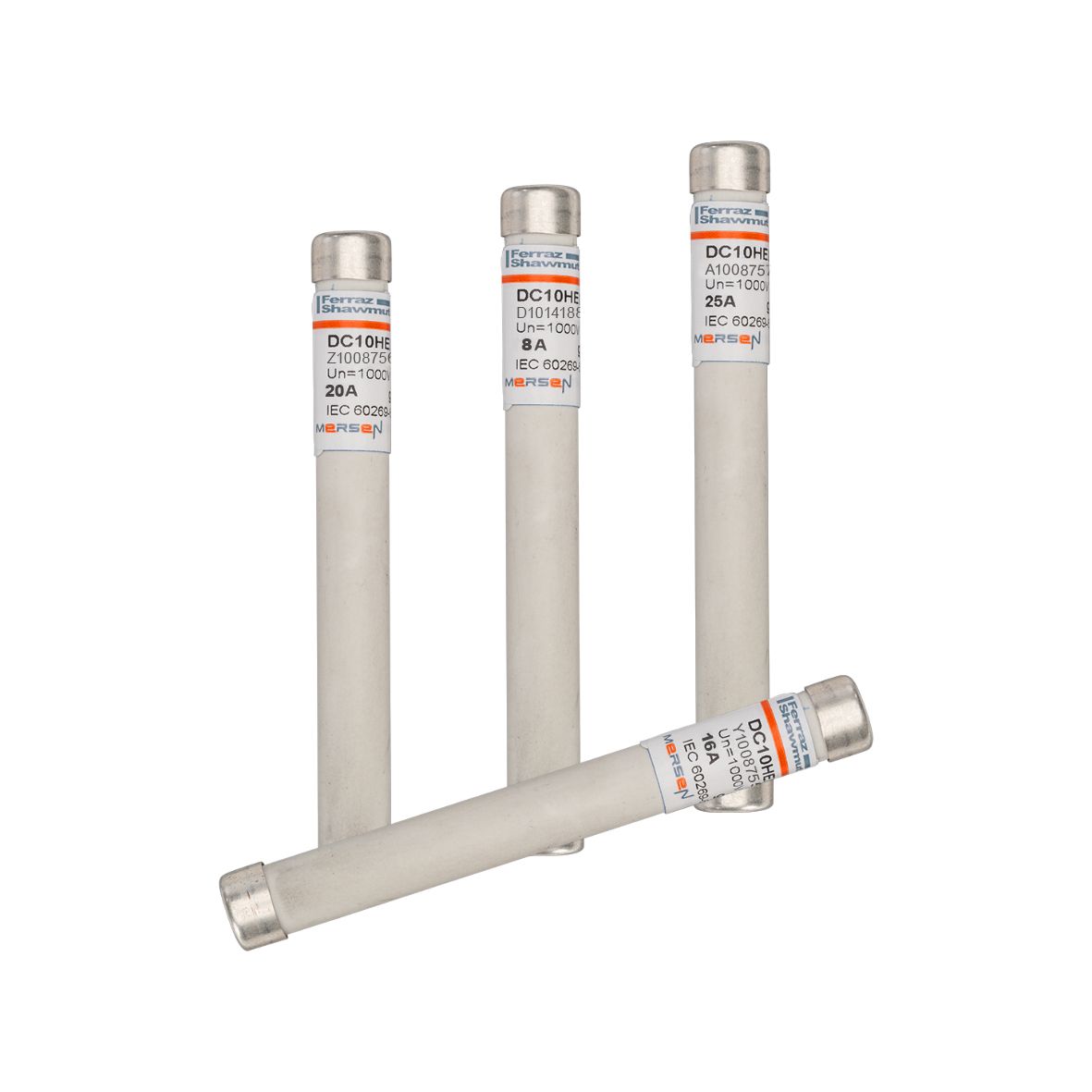 T1012017 - Cylindrical fuse-link gPV 10x85 DC1200V 10A HelioProtection